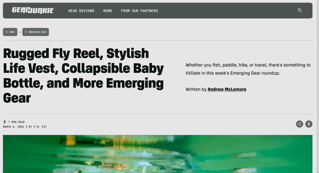 GearJunkie just featured babygami in Emerging Gear roundup