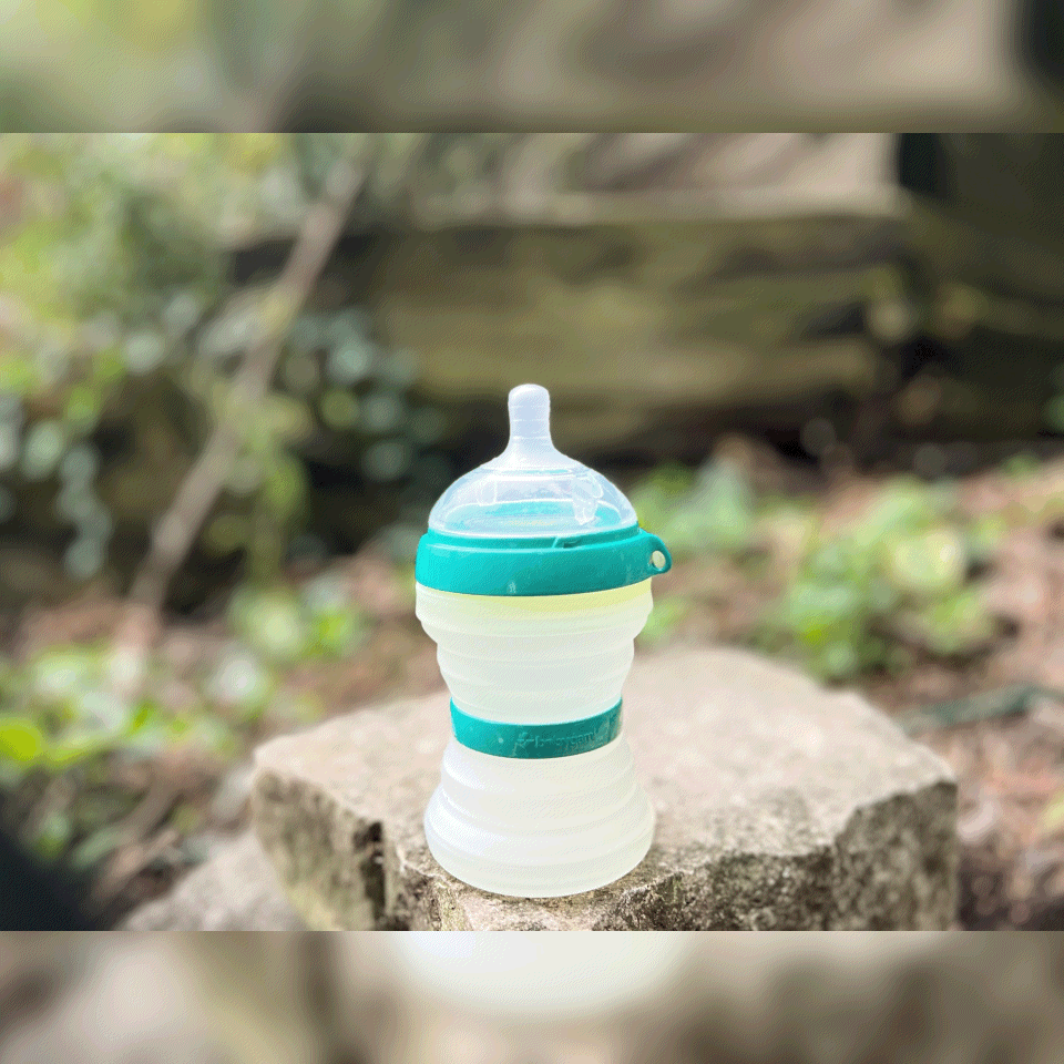 babygami Collapsible Travel Baby Bottle - 8 oz